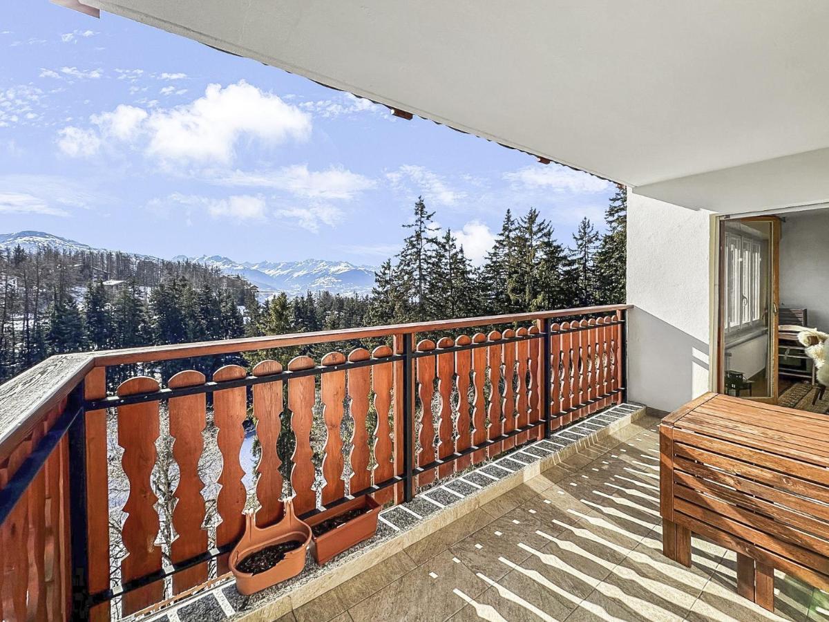 Between Slopes And Golf Facing The Alps Crans-Montana Esterno foto